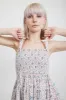 Laura Ashley x BATSHEVA Gwen Dress in Duxford Pines sold by Batsheva
