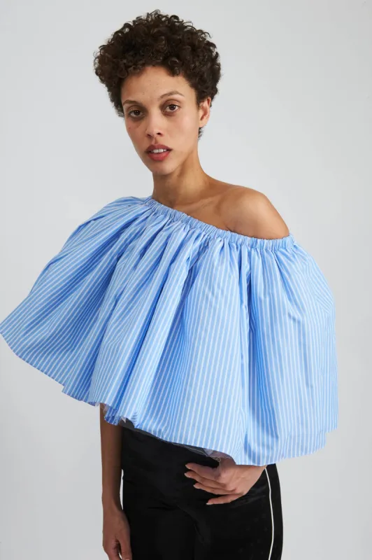 Tutu in Blue Stripe Cotton sold by Batsheva