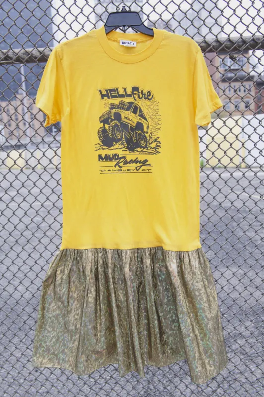 One-of-a-Kind Vintage Mud Racing Dress made by Batsheva