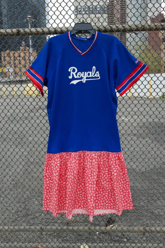 One-of-a-Kind Royals Jersey Dress made by Batsheva