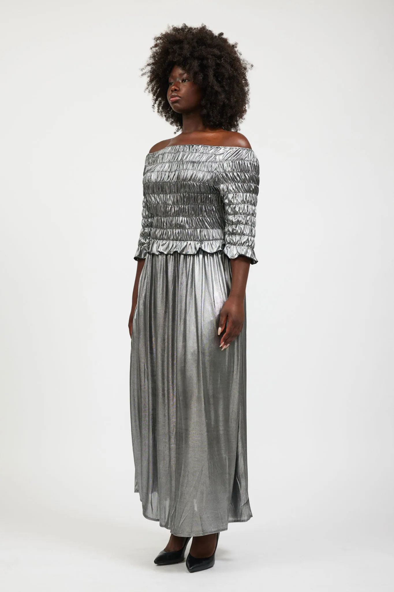 Oak Dress in Silver sold by Batsheva product image thumbnail 4