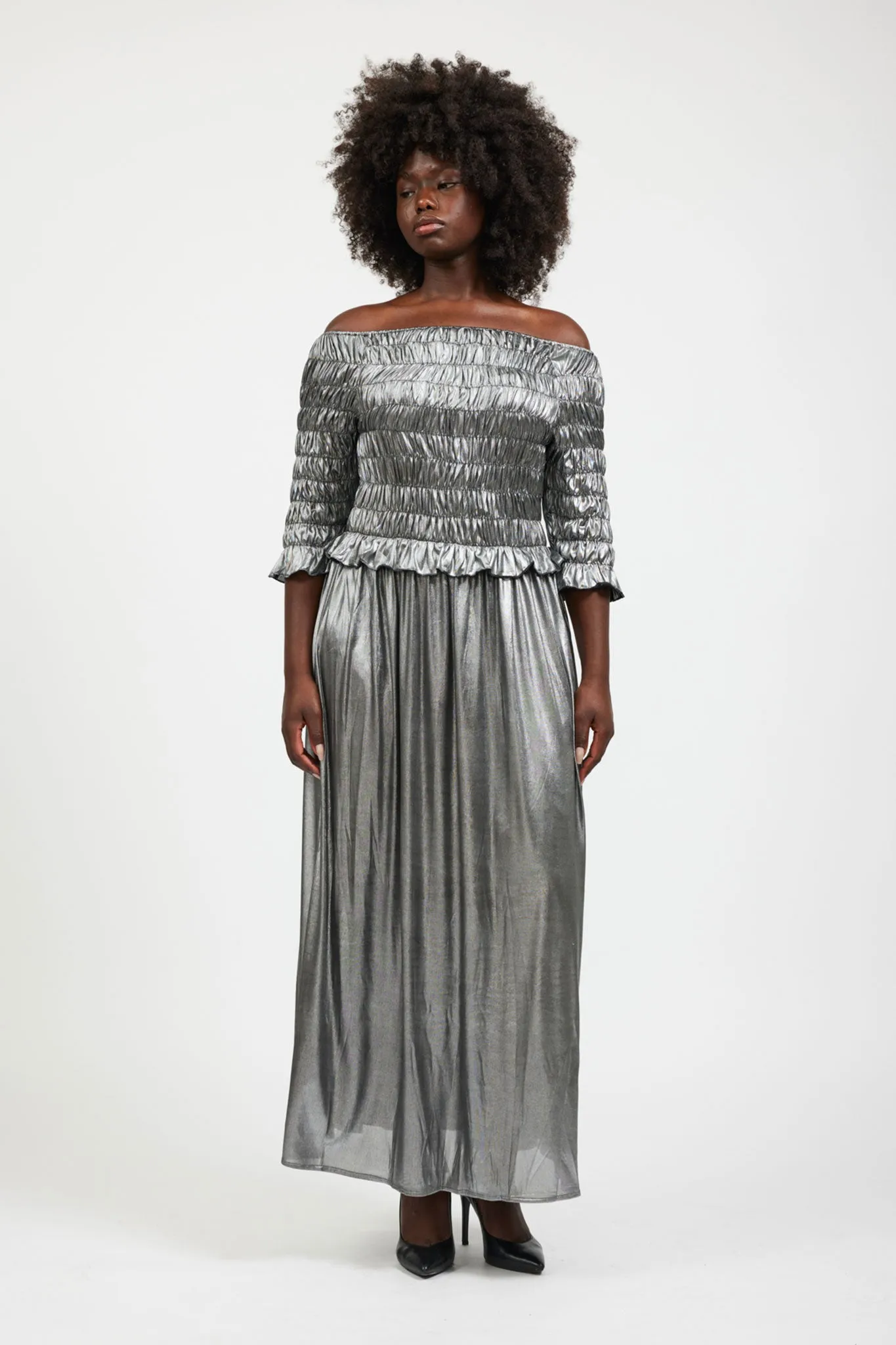 Oak Dress in Silver sold by Batsheva product image thumbnail 2