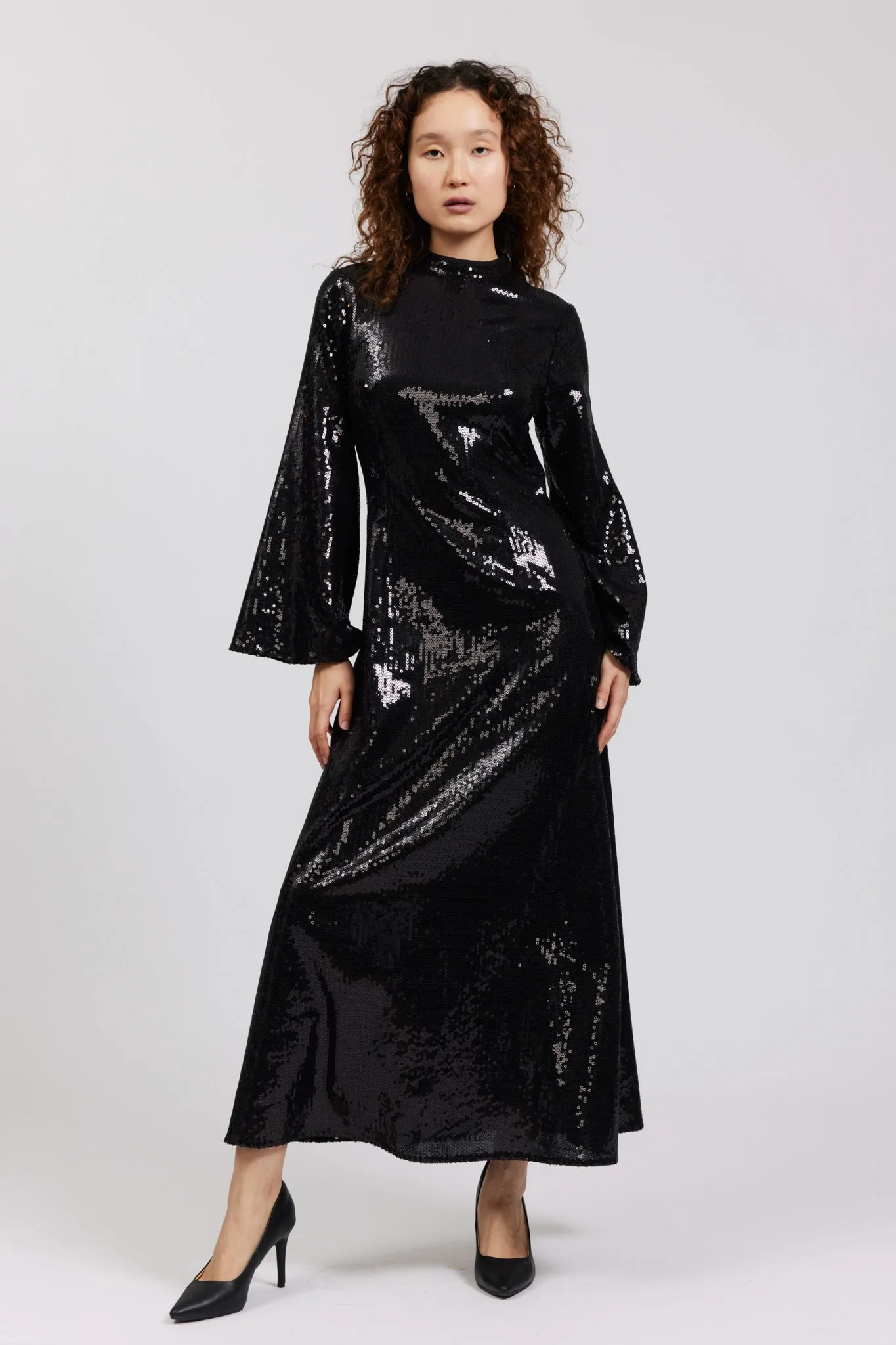 Dolly Dress in Black Sequin sold by Batsheva product image thumbnail 2