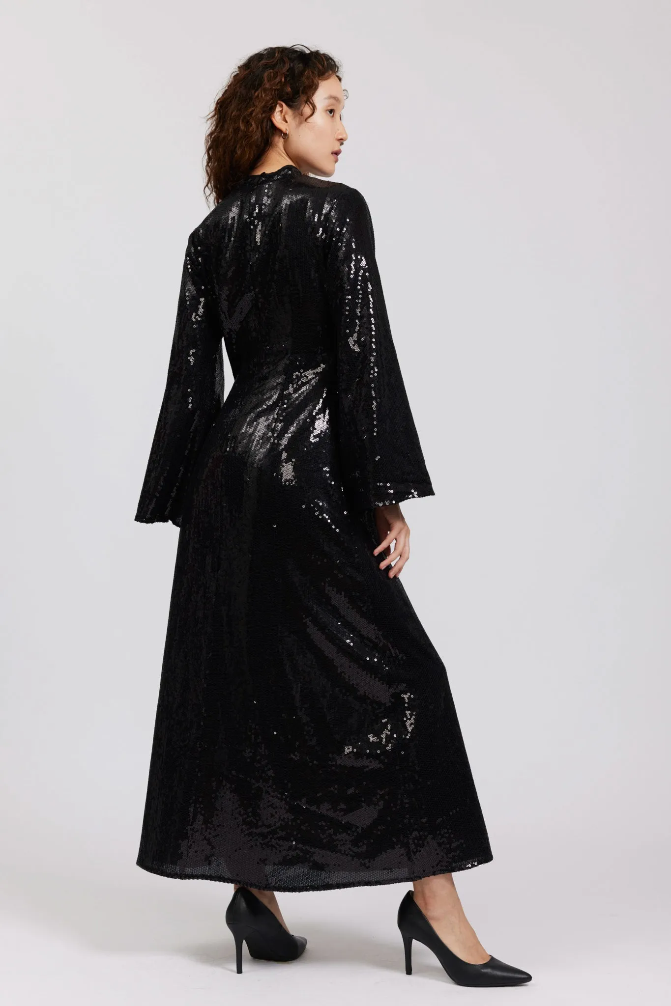 Dolly Dress in Black Sequin sold by Batsheva product image thumbnail 5