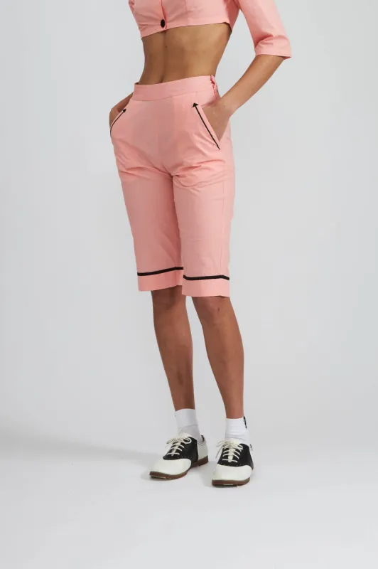 Western Crop Pant in Shell Pink sold by Batsheva