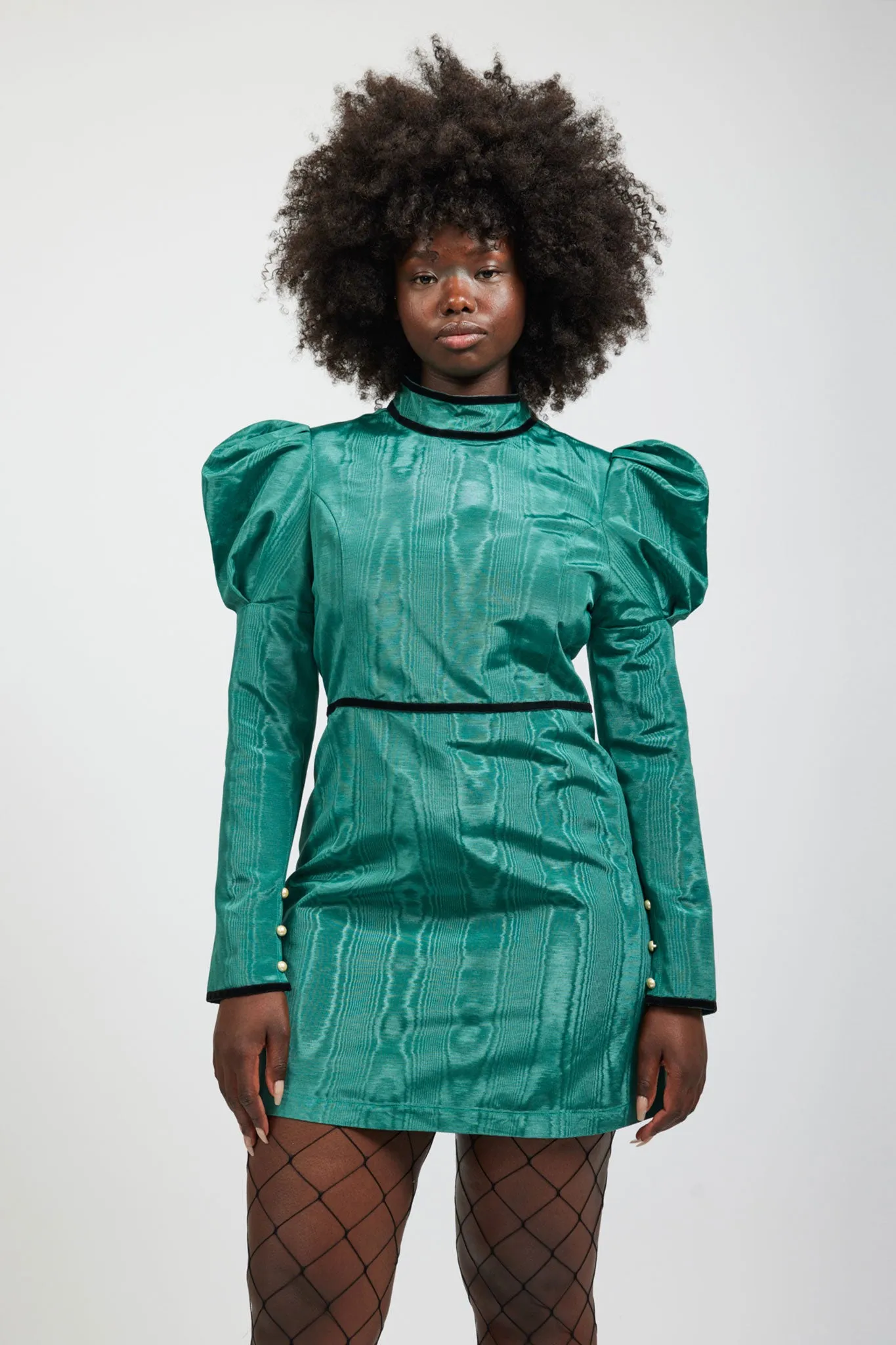 Mini Tate Dress in Ocean Moiré sold by Batsheva product image thumbnail 2