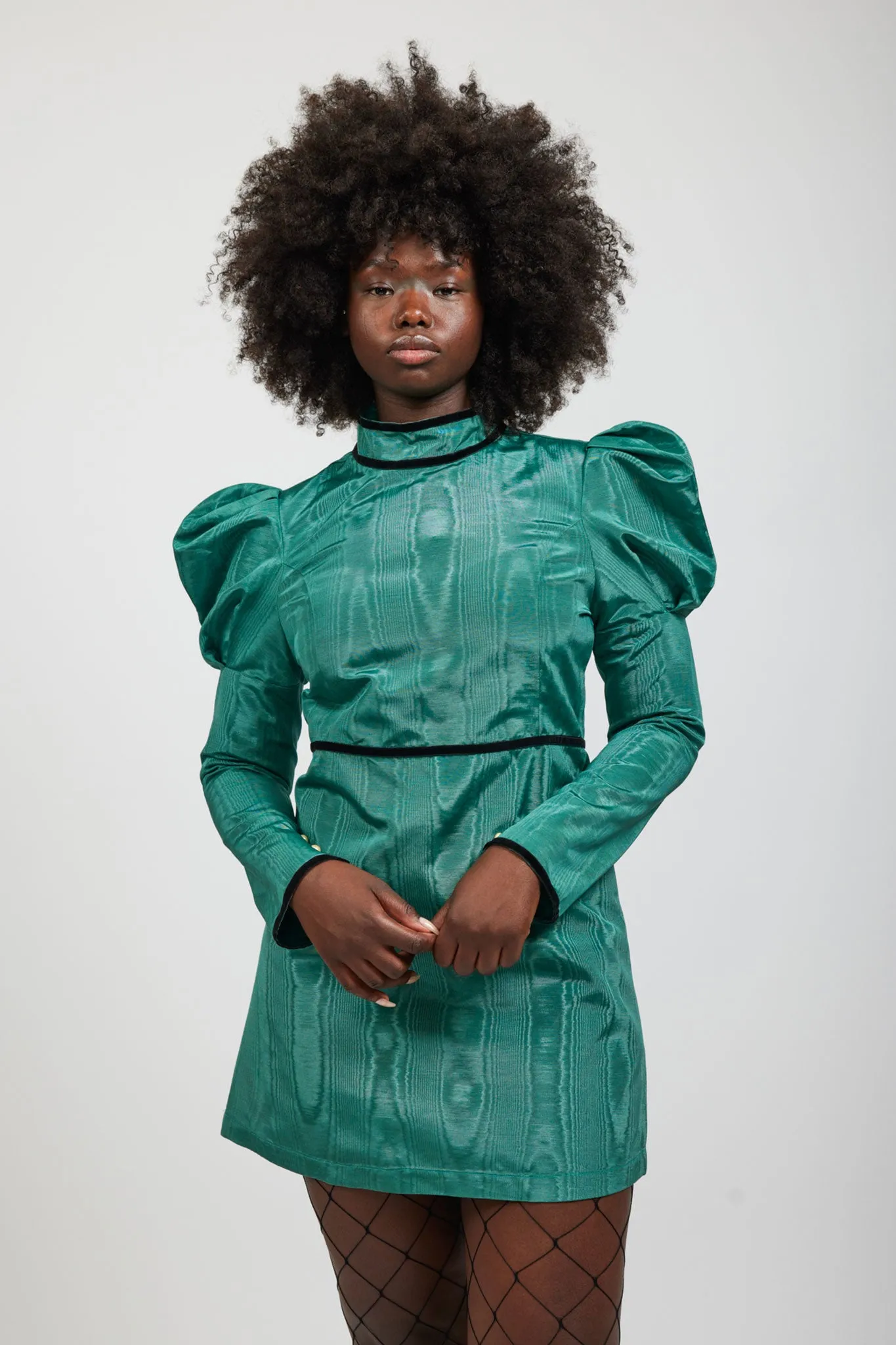 Mini Tate Dress in Ocean Moiré sold by Batsheva product image thumbnail 3