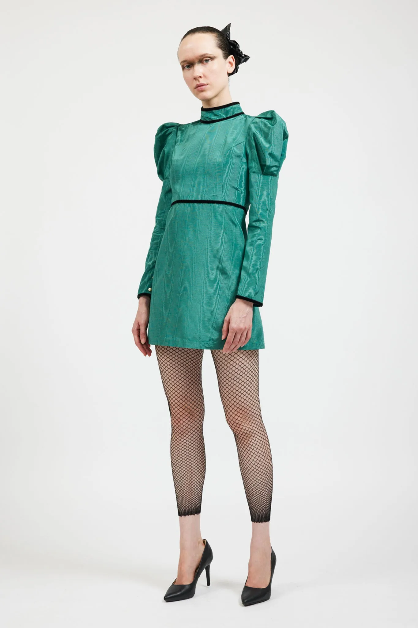 Mini Tate Dress in Ocean Moiré sold by Batsheva product image thumbnail 4
