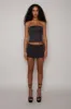 Satin Mini Skirt sold by Guizio