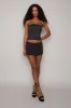 Satin Mini Skirt sold by Guizio