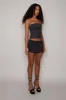 Satin Mini Skirt sold by Guizio
