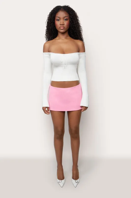Micro Mini Stretch Skirt sold by Guizio