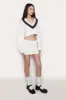 Guizio X Champion Rib Knit Mini Skirt sold by Guizio