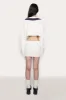 Guizio X Champion Rib Knit Mini Skirt sold by Guizio