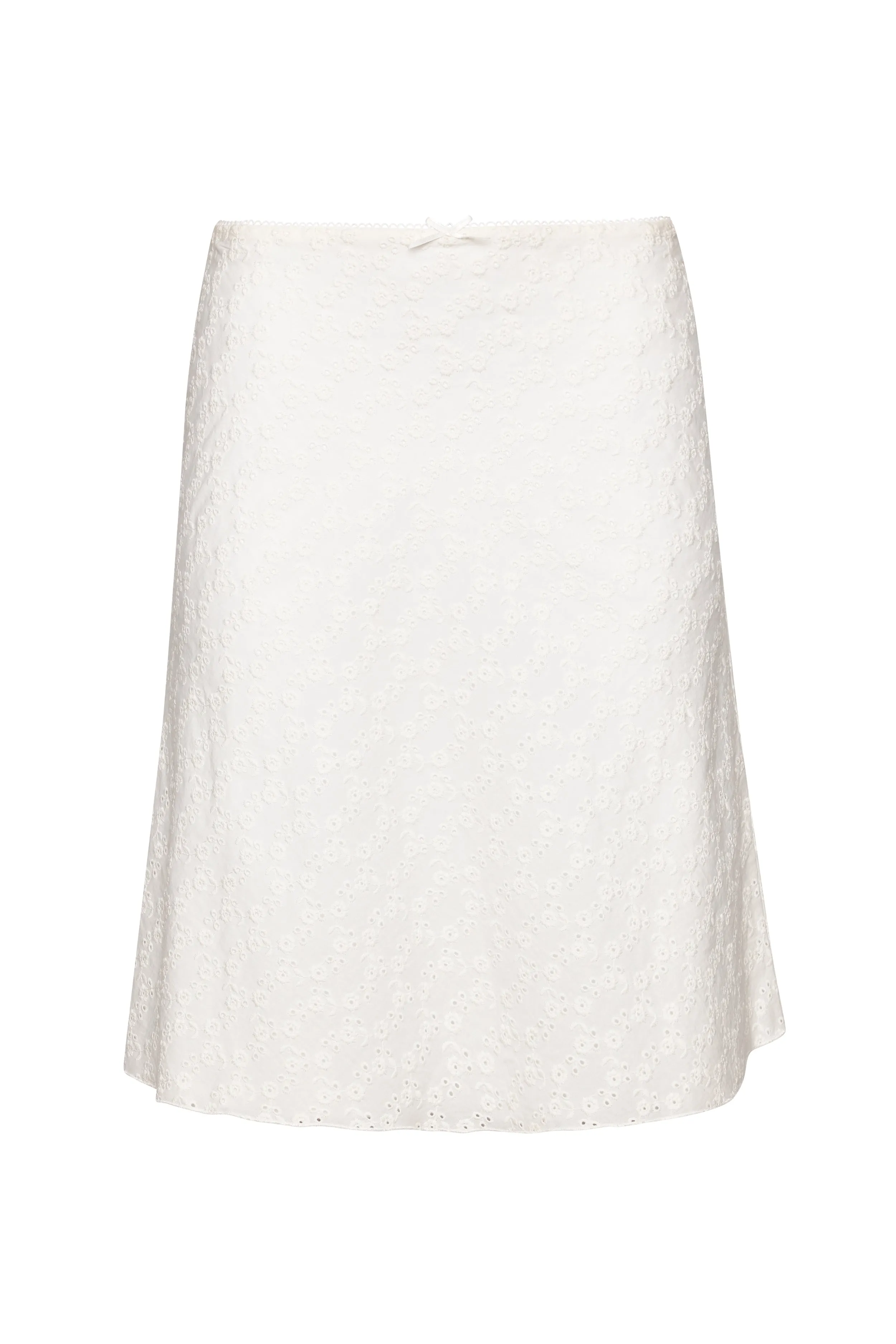 Paloma Skirt In Cotton Eyelet sold by Guizio product image thumbnail 2