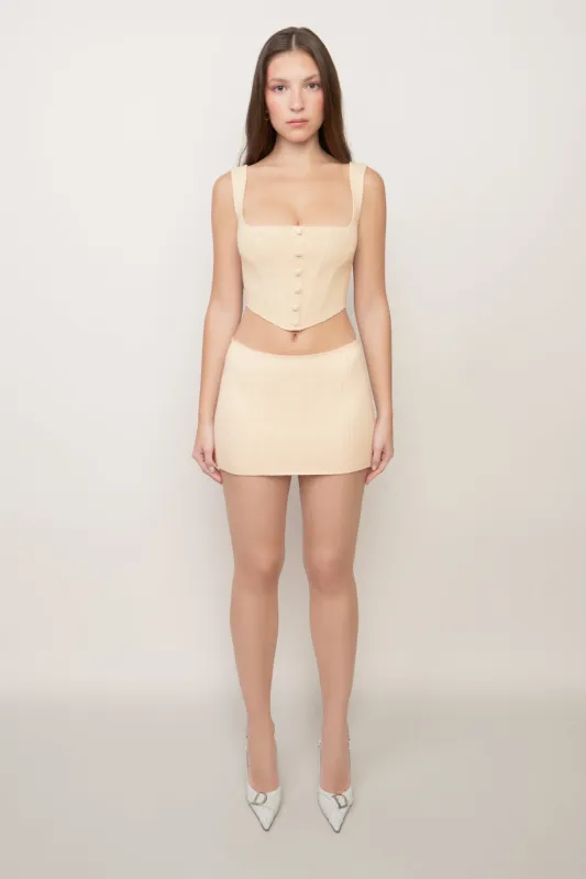 Knitted Corset sold by Guizio