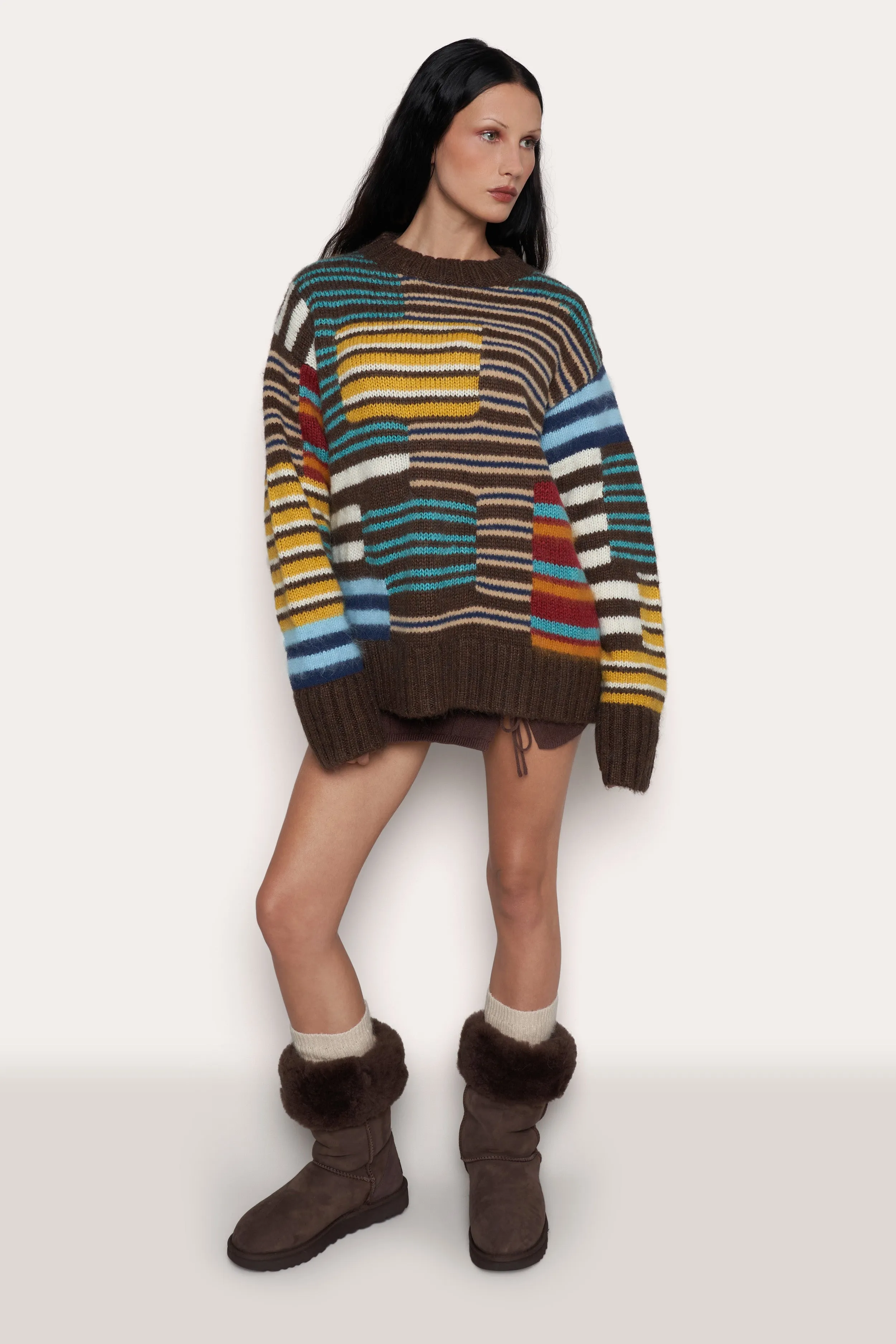 Oversized Novelty Crewneck sold by Guizio product image thumbnail 5