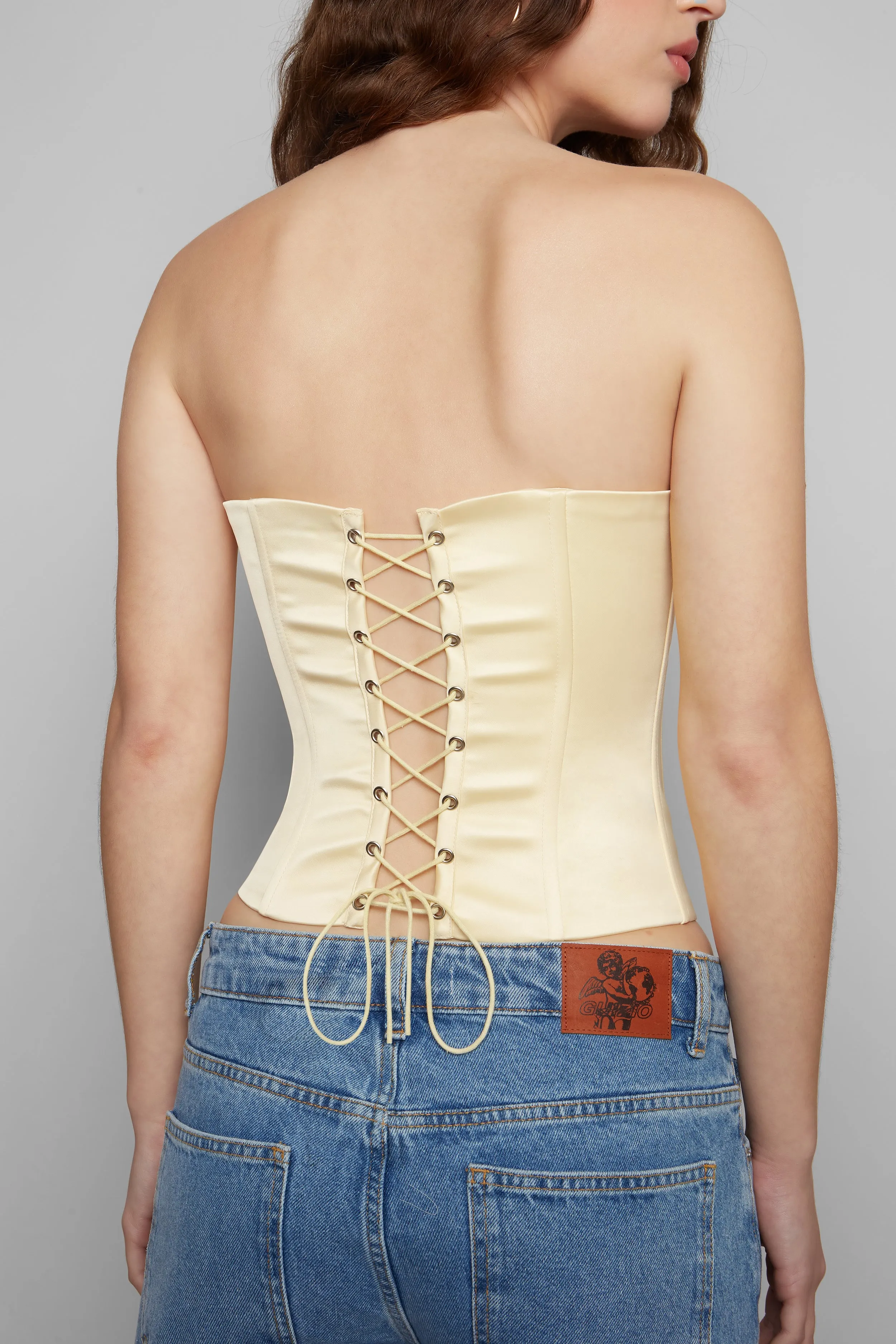 Satin Corset sold by Guizio product image thumbnail 4