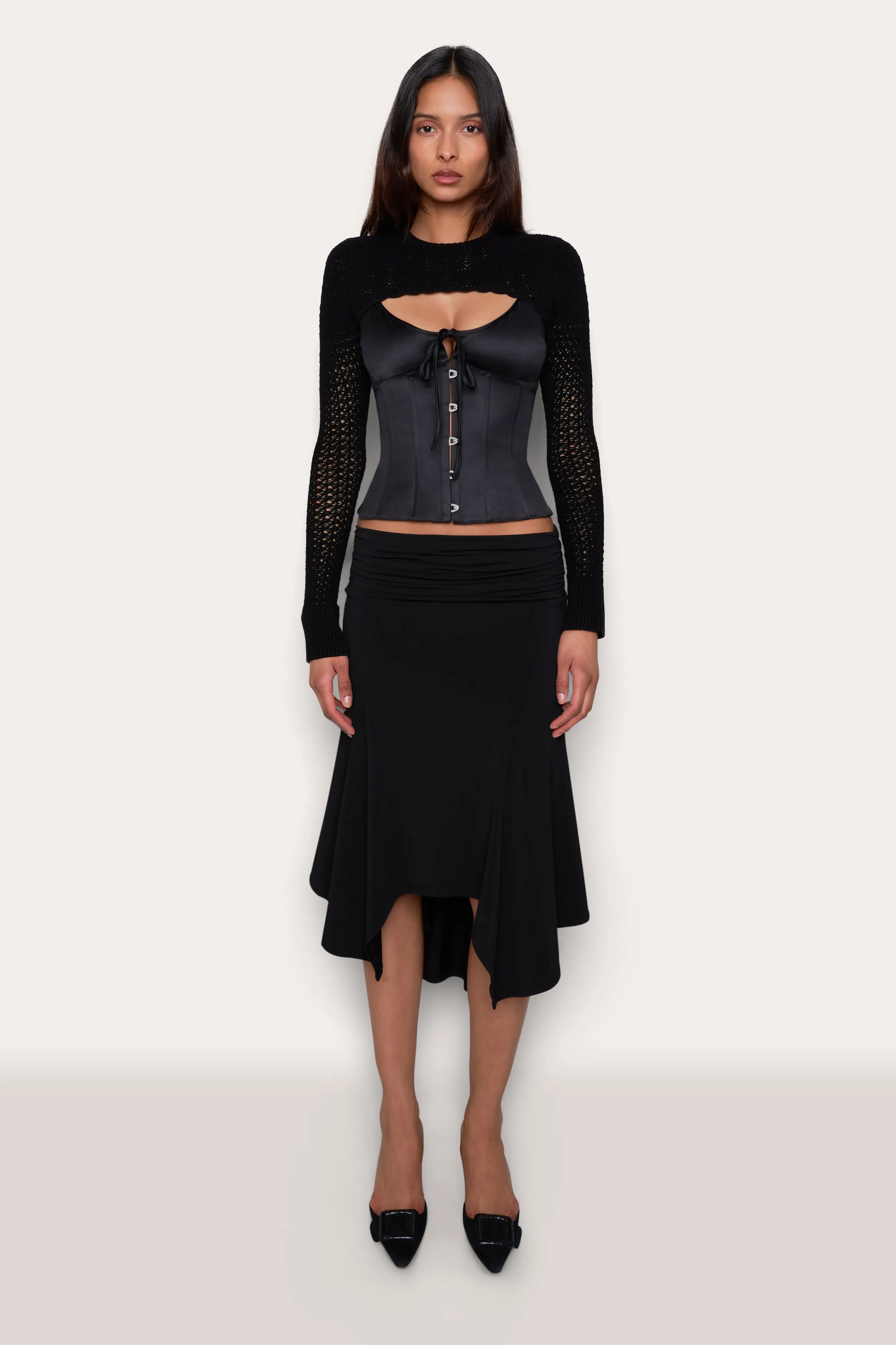 Micro Crop Crewneck sold by Guizio