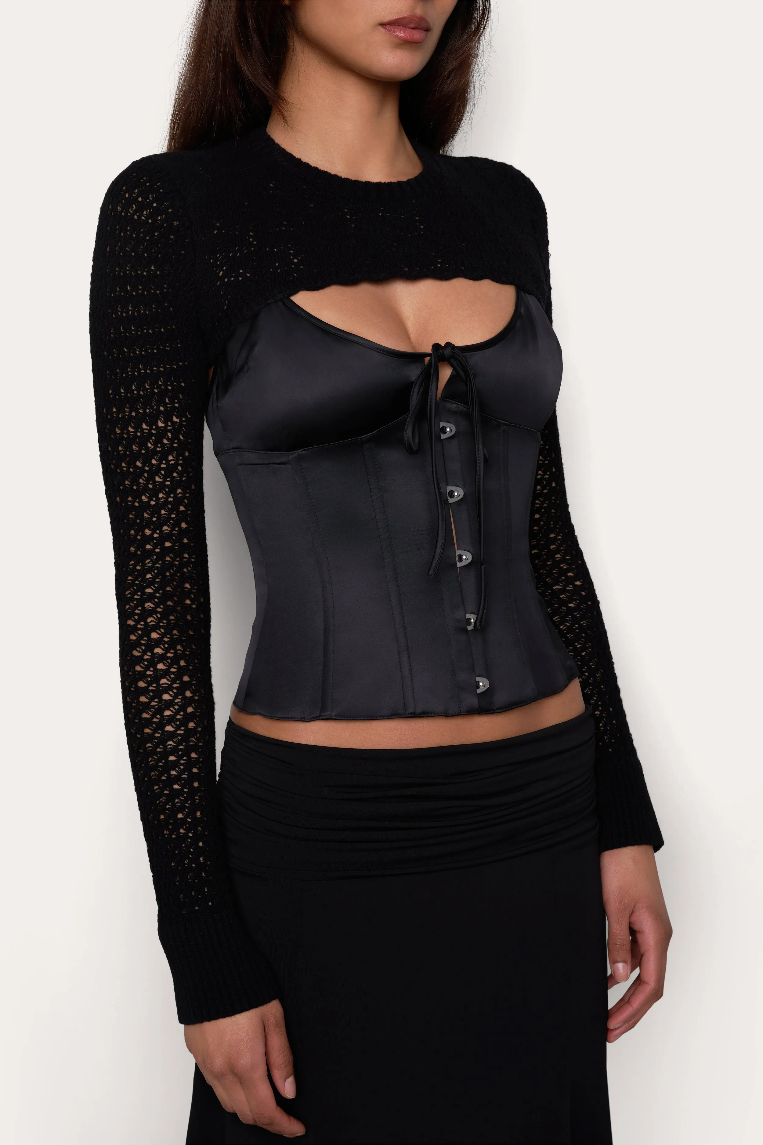 Micro Crop Crewneck sold by Guizio product image thumbnail 3