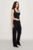 Crepe Bustier Top sold by Guizio