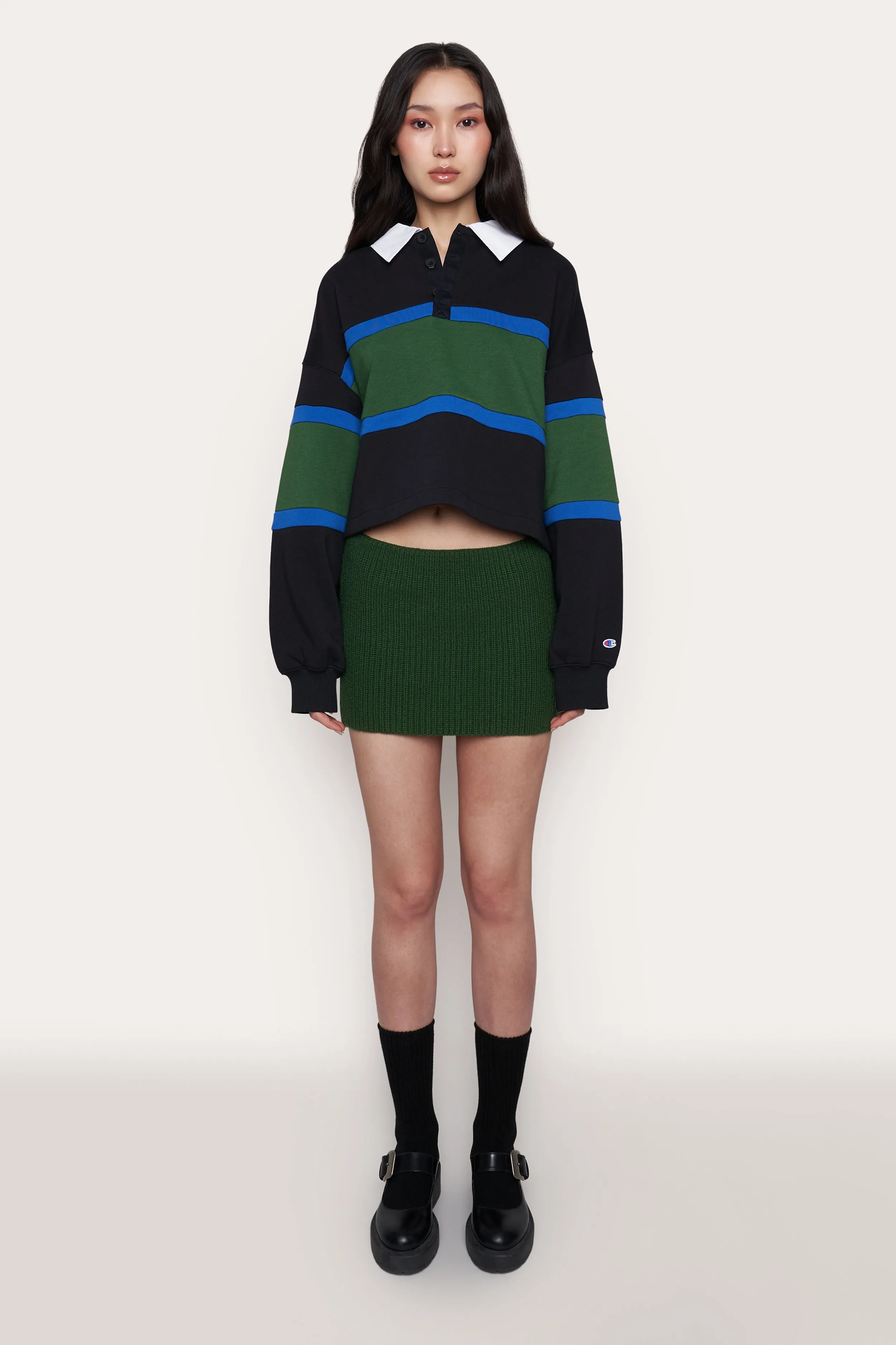 Guizio X Champion Crop Rugby Top sold by Guizio