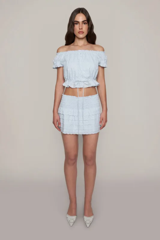 Lucinda Mini Skirt sold by Guizio