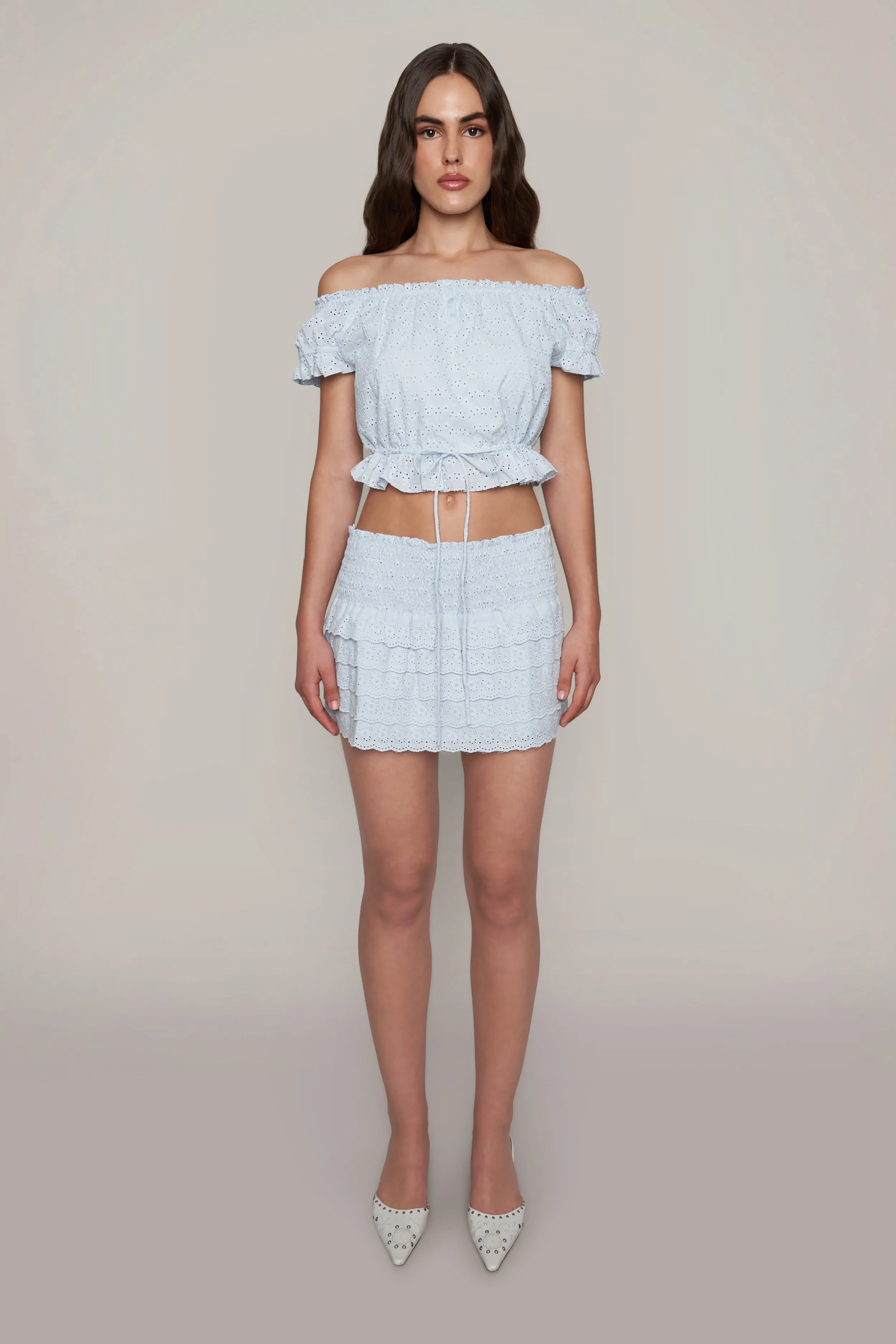 Lucinda Mini Skirt sold by Guizio