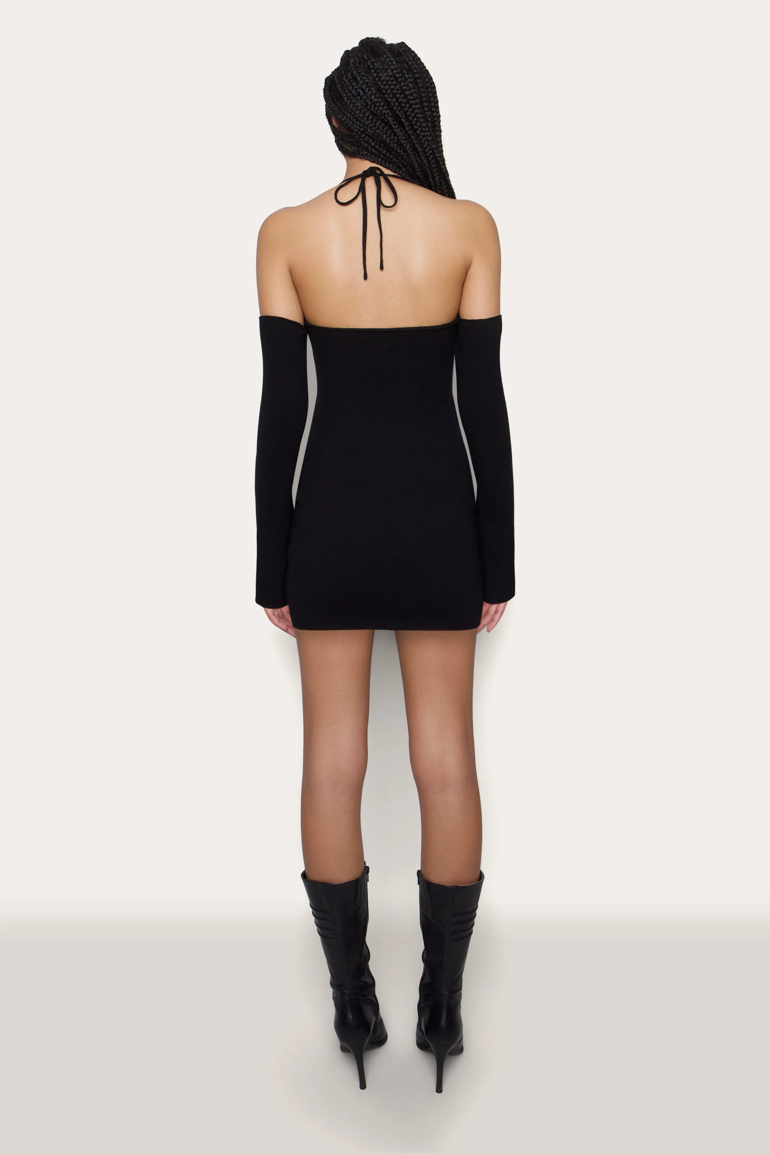 Rosemere Knit Mini Dress sold by Guizio product image thumbnail 5