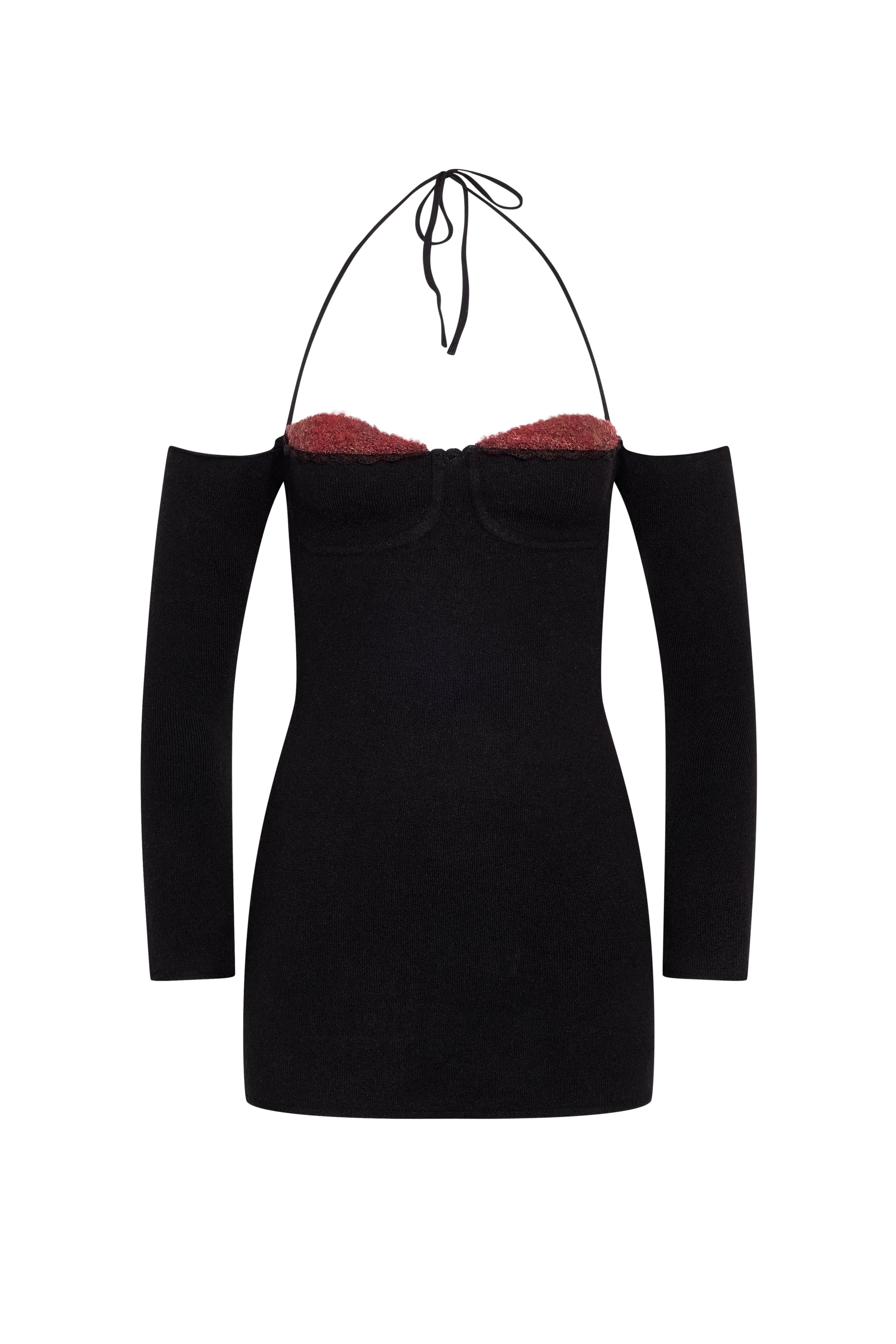 Rosemere Knit Mini Dress sold by Guizio product image thumbnail 2