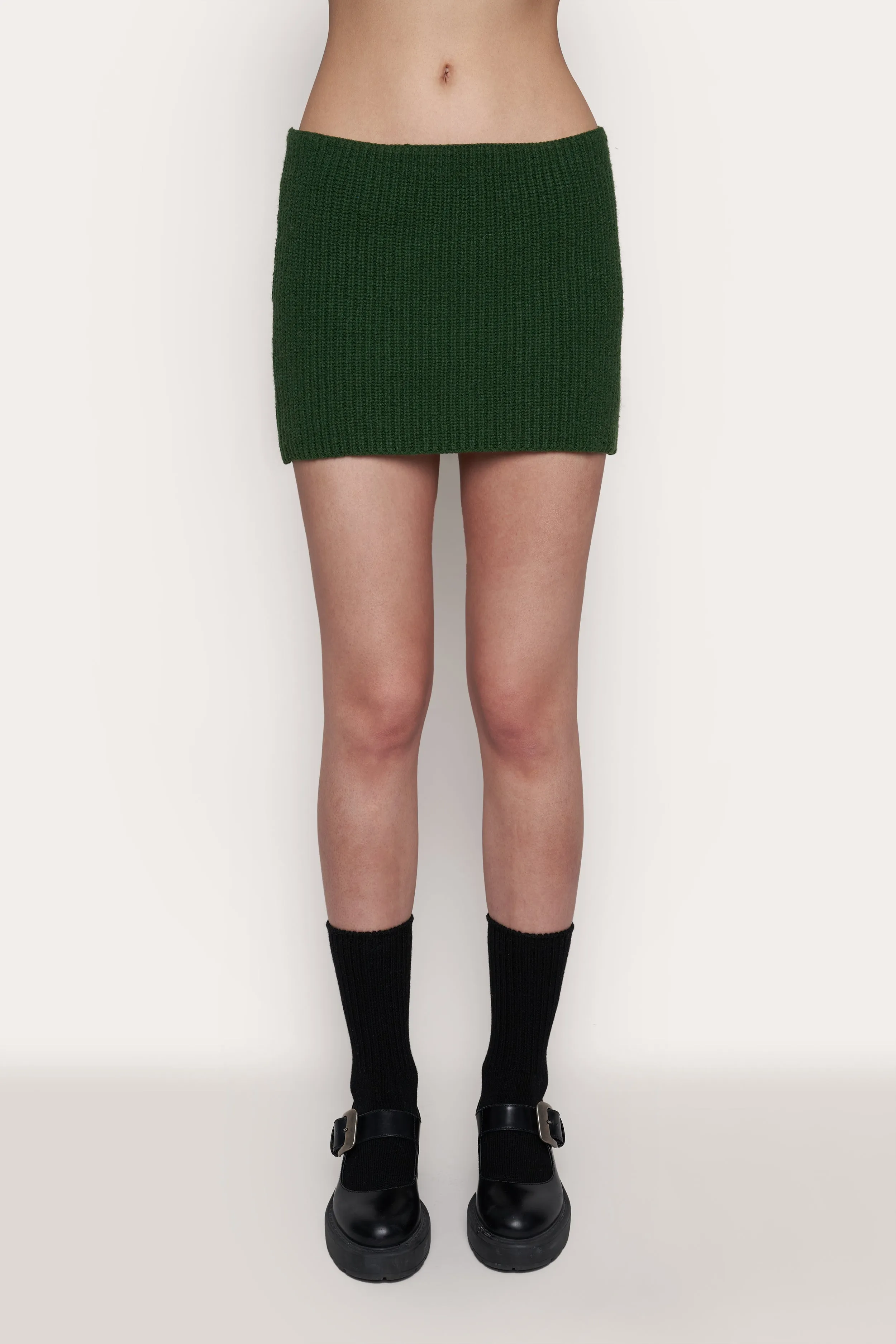 Guizio X Champion Rib Knit Mini Skirt sold by Guizio product image thumbnail 3