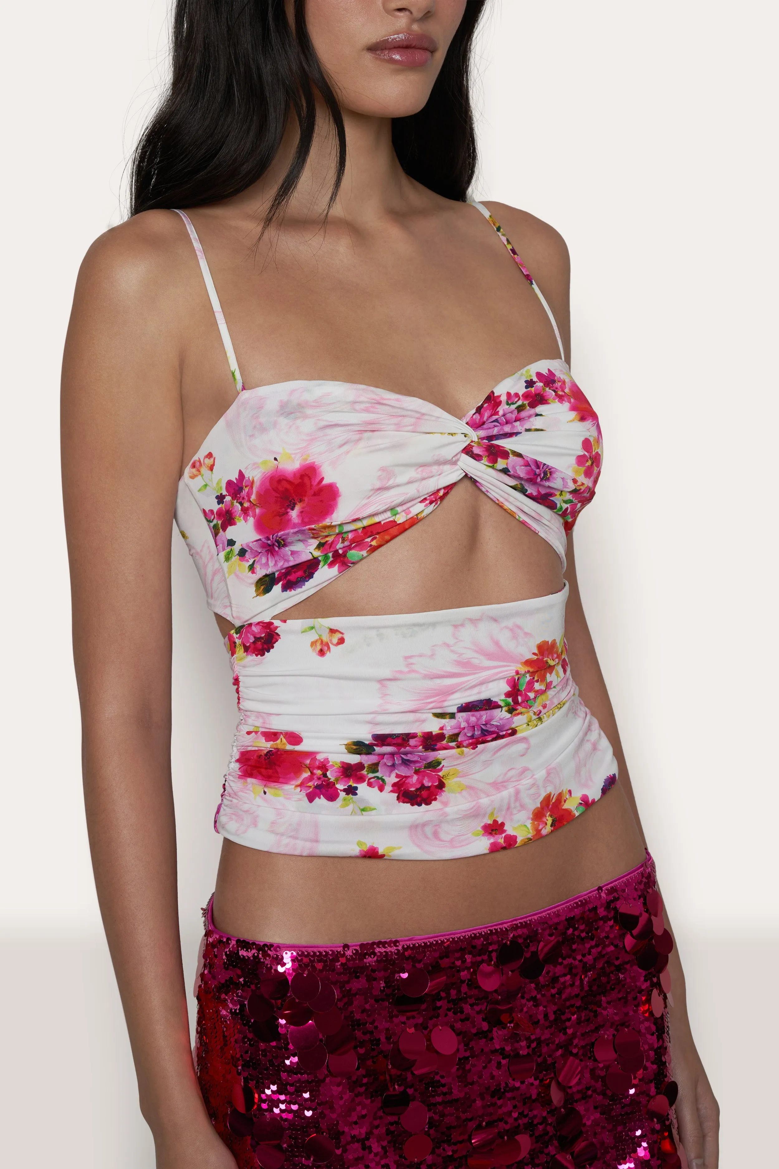Beia Printed Twist Top sold by Guizio product image thumbnail 4