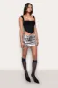 Low Rise Sequin Mini Skirt sold by Guizio