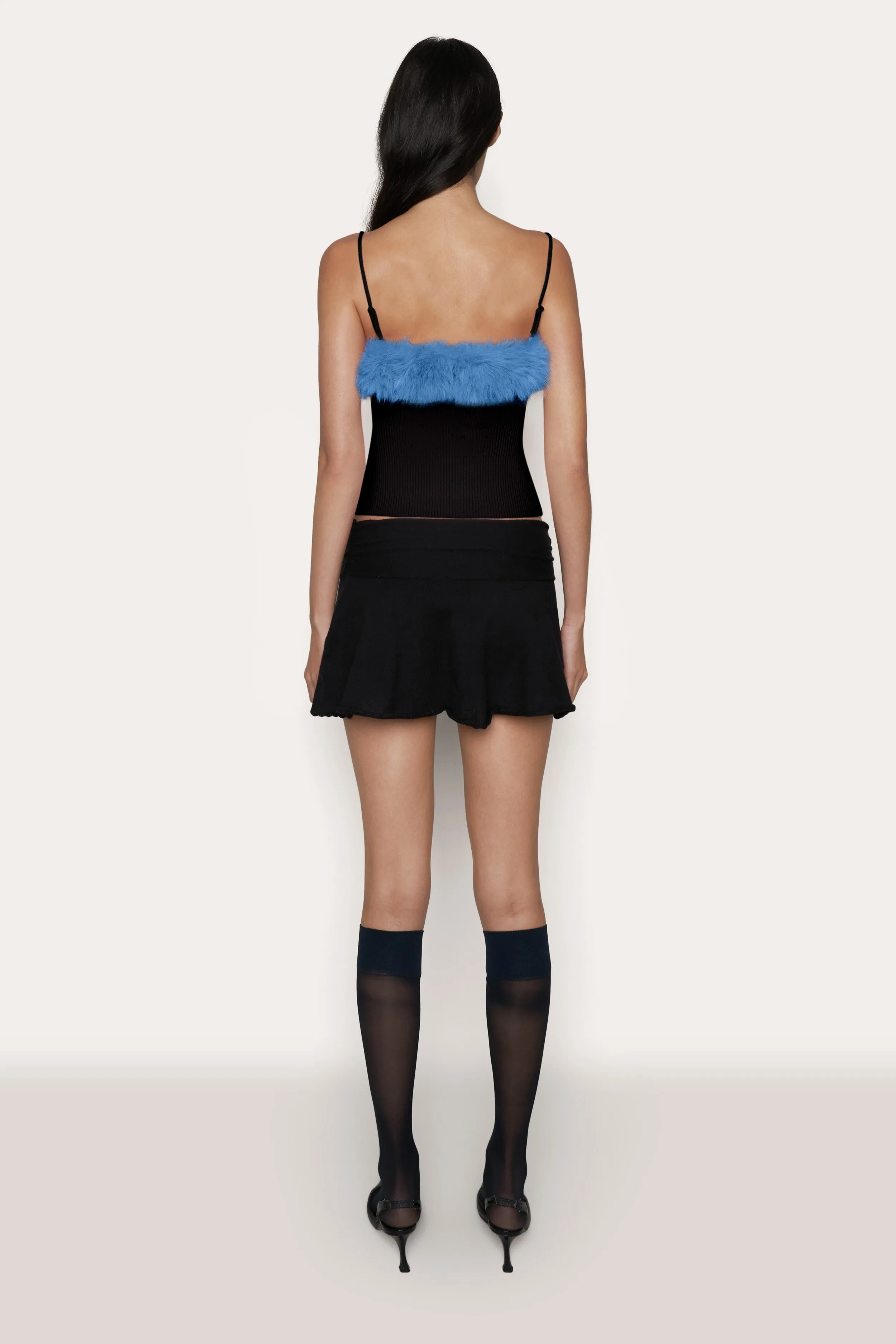 Faux Fur Cami sold by Guizio product image thumbnail 5