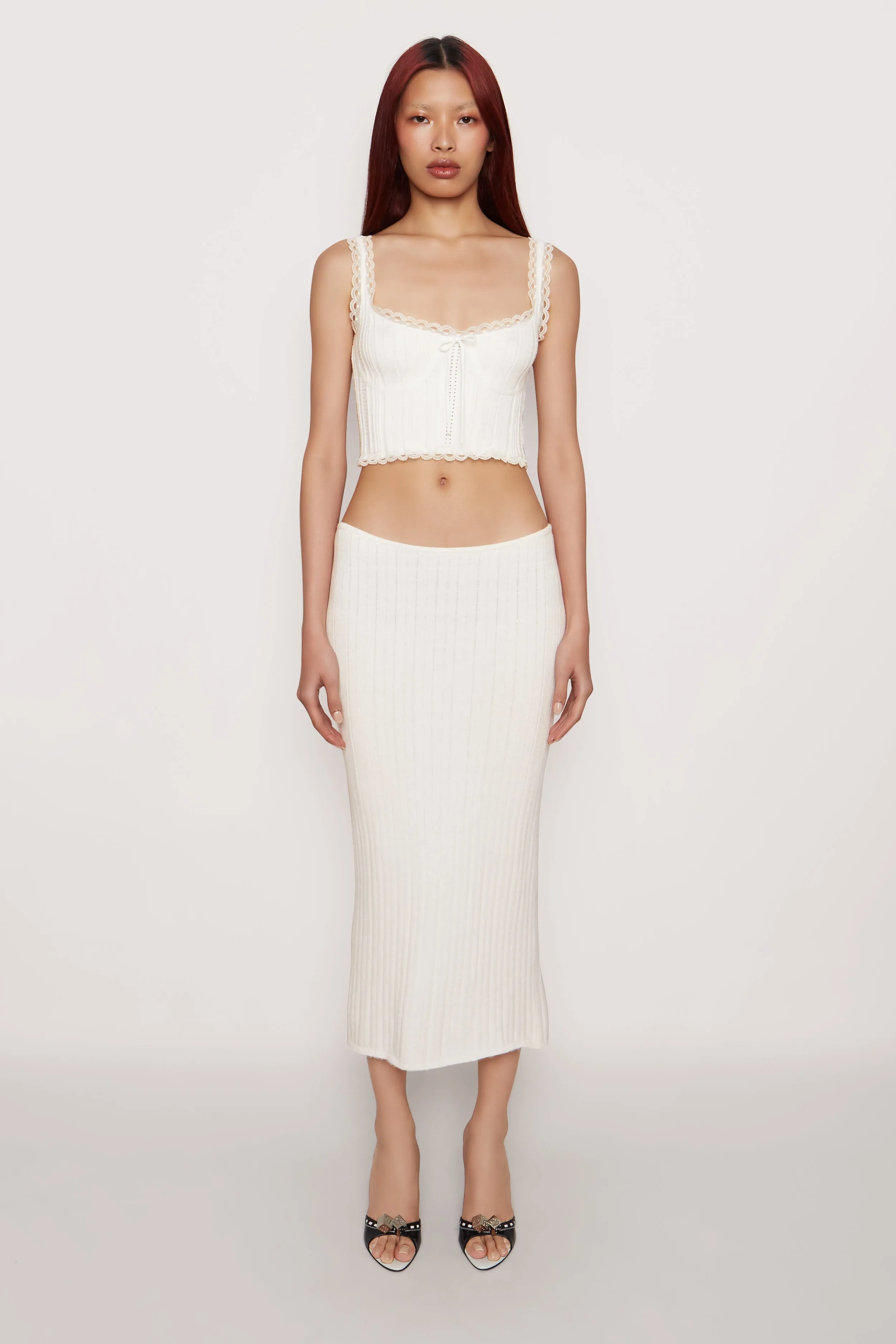 Dainty Lace Knit Top sold by Guizio product image thumbnail 3