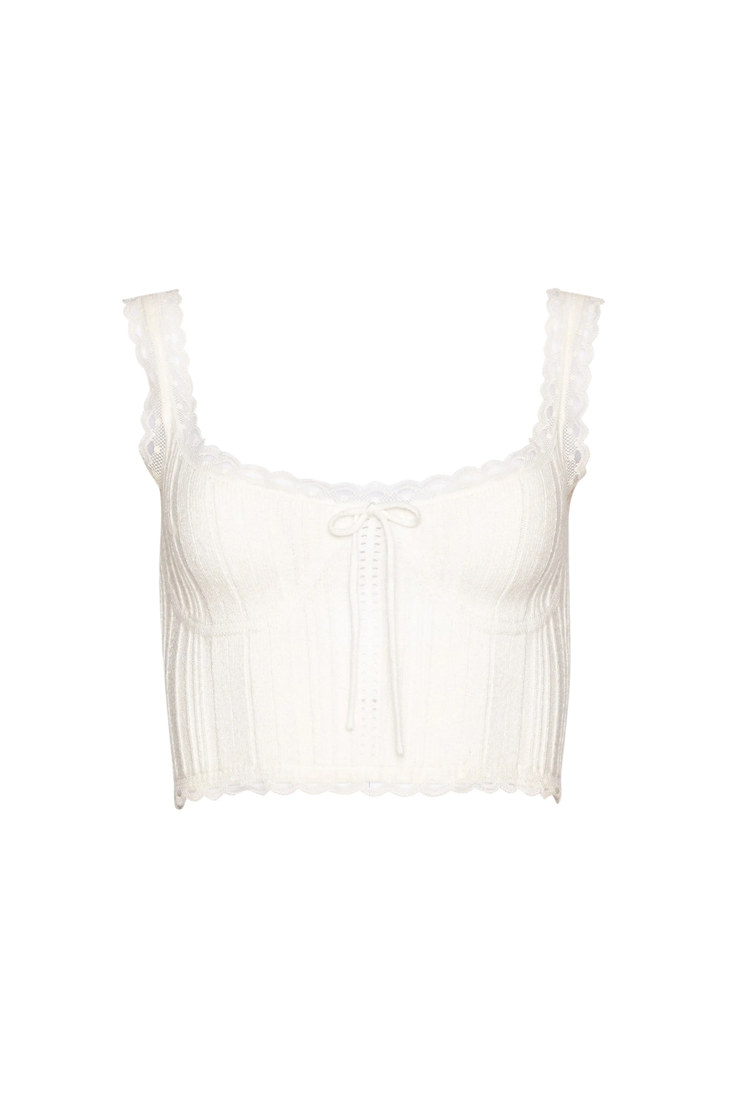 Dainty Lace Knit Top sold by Guizio product image thumbnail 2