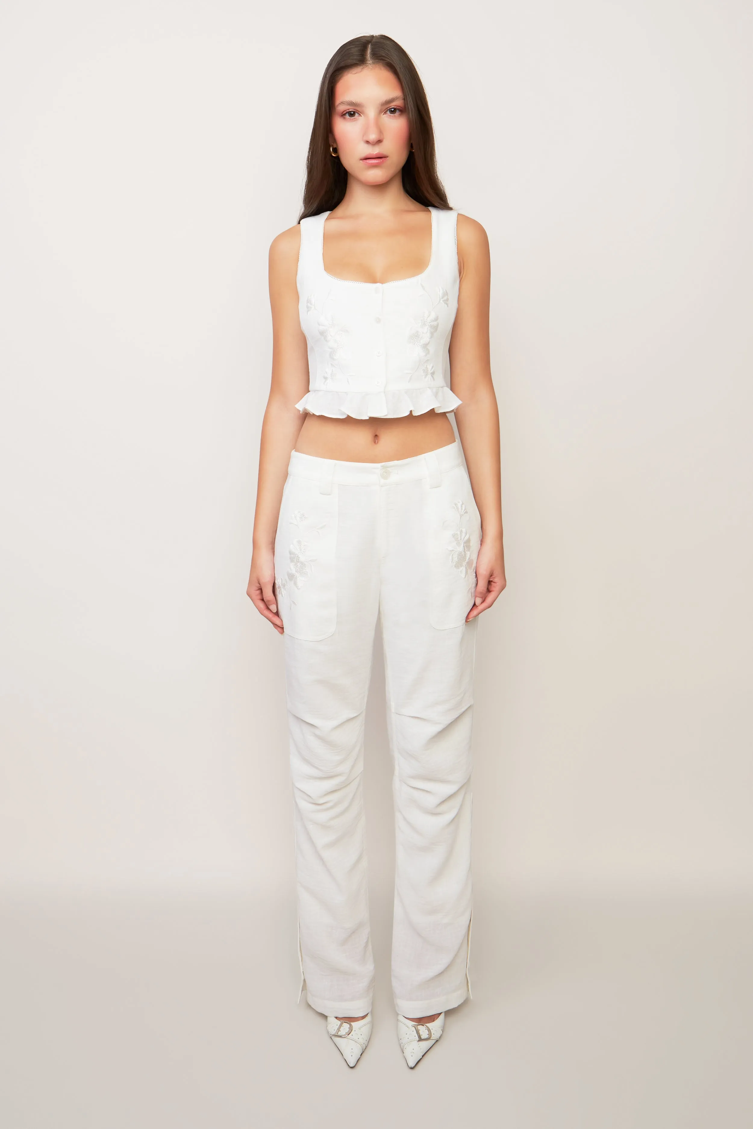 Embroidered Cargo Pant sold by Guizio product image thumbnail 3