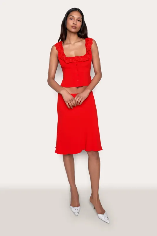 Paloma Lace Top sold by Guizio