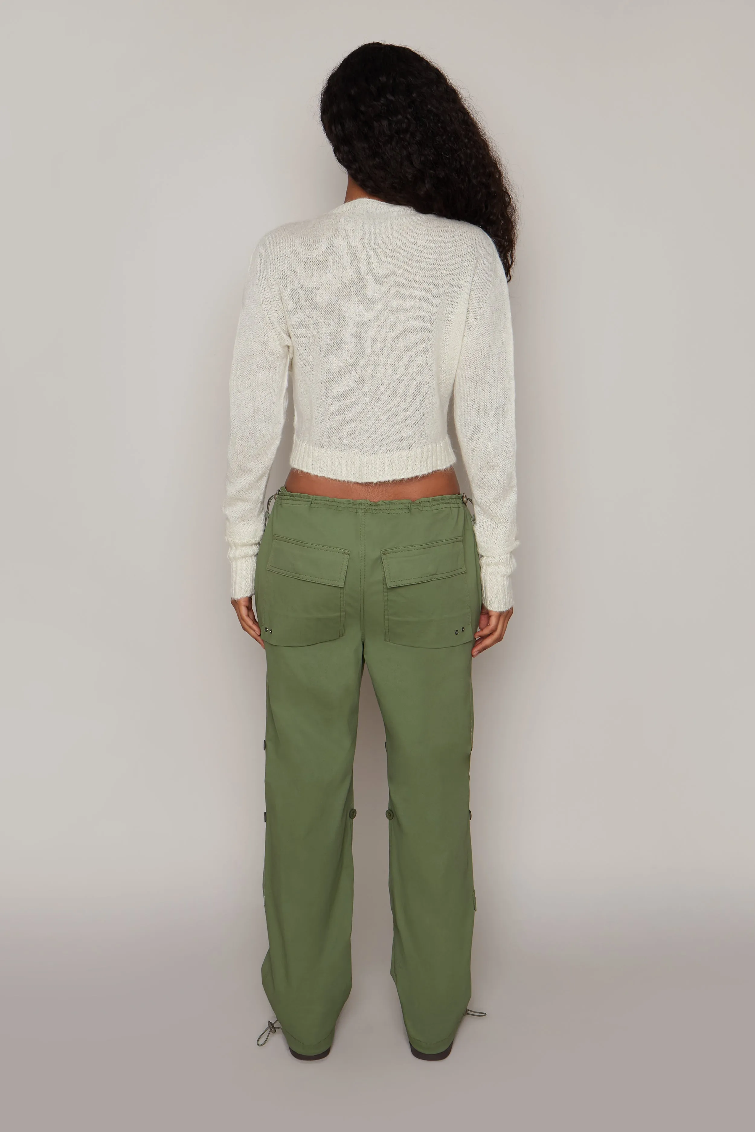 Mohair Ribbed Cardigan sold by Guizio product image thumbnail 4