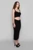 Ribbed Maxi Skirt sold by Guizio
