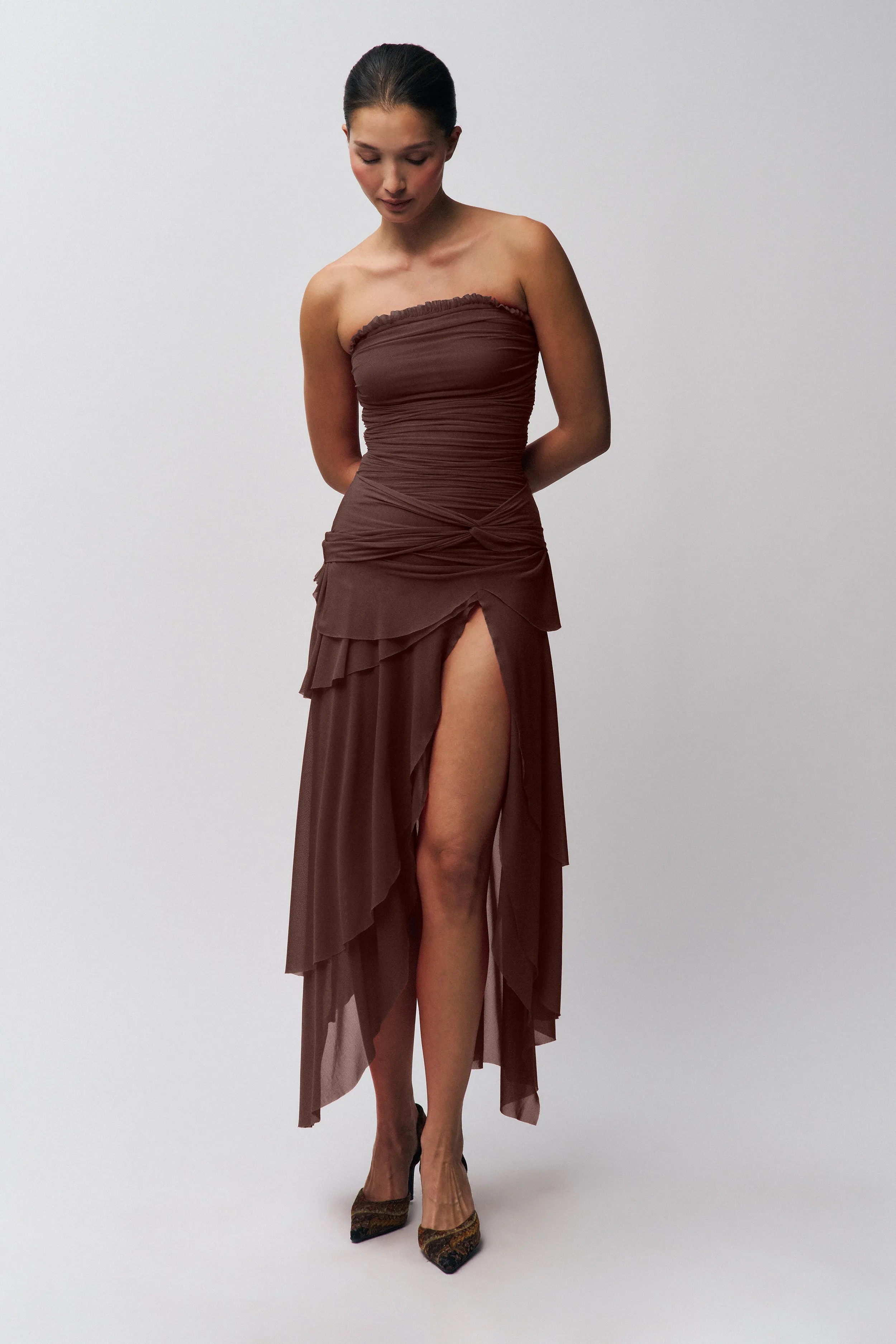 Lyla Twist Dress sold by Guizio product image thumbnail 2