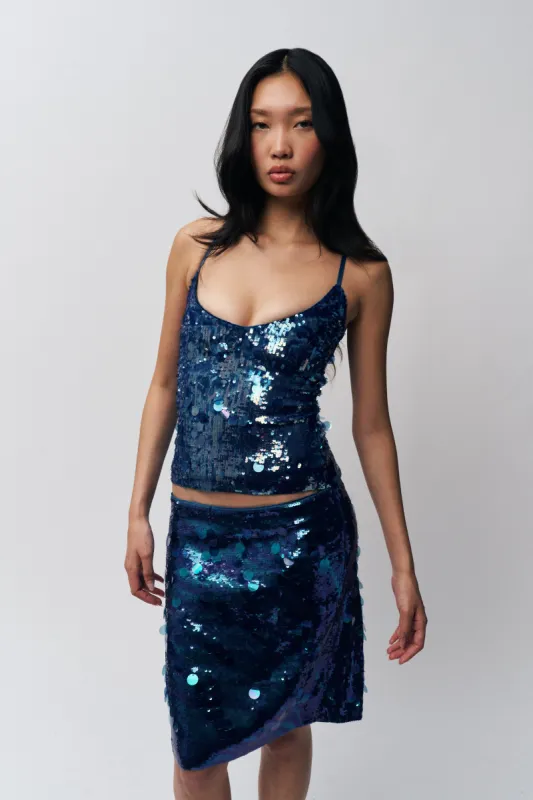 Paillette Cami Top sold by Guizio