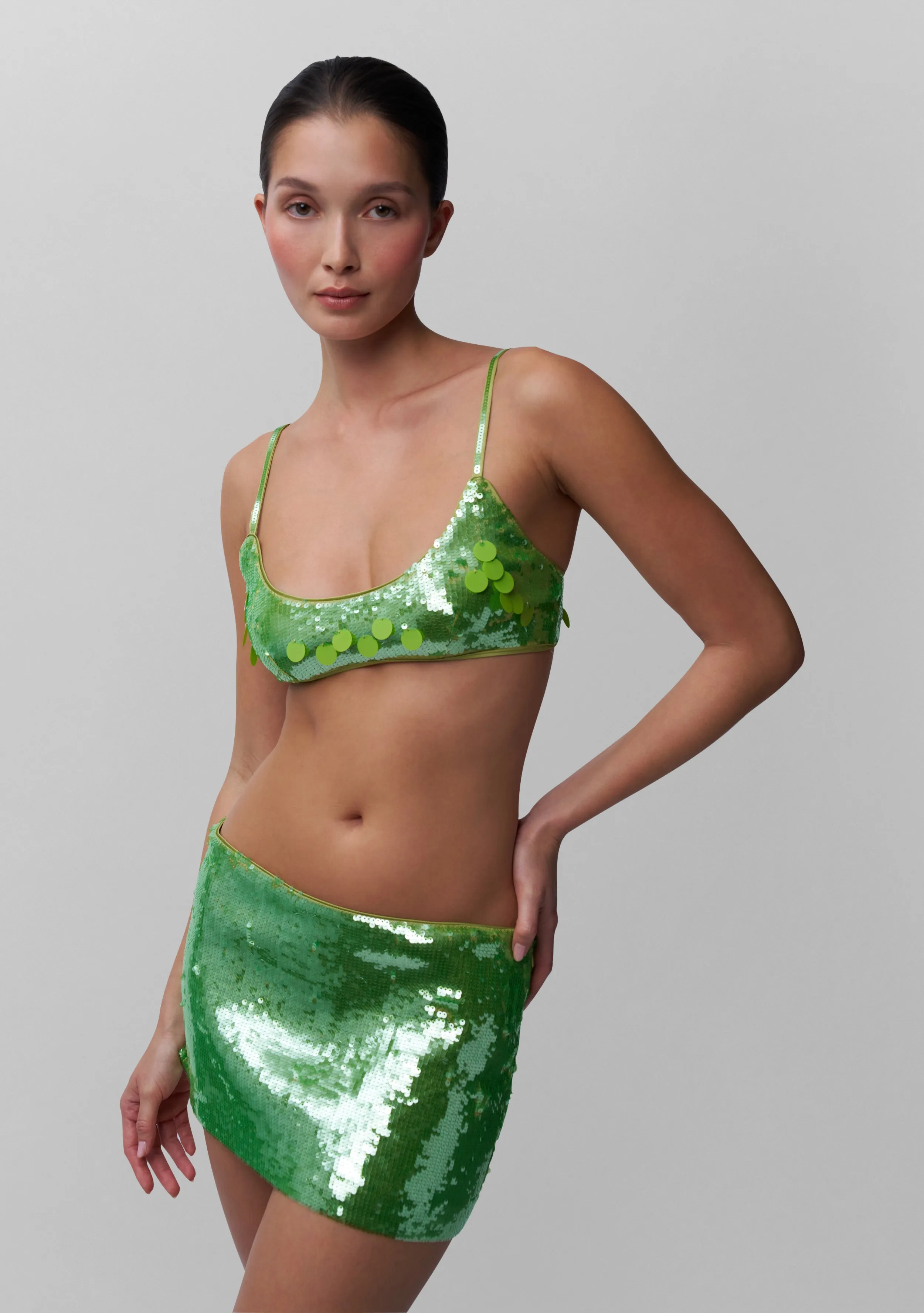 Sequin Mini Skirt sold by Guizio product image thumbnail 2