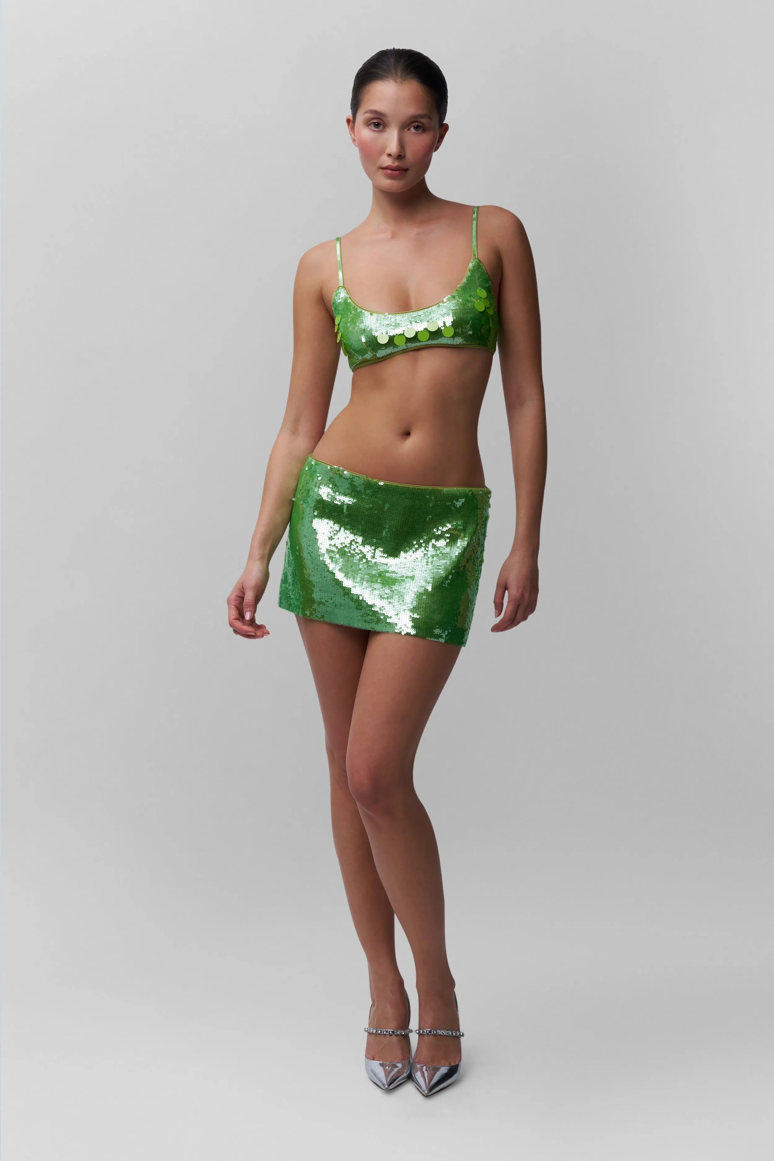 Sequin Mini Skirt sold by Guizio product image thumbnail 4