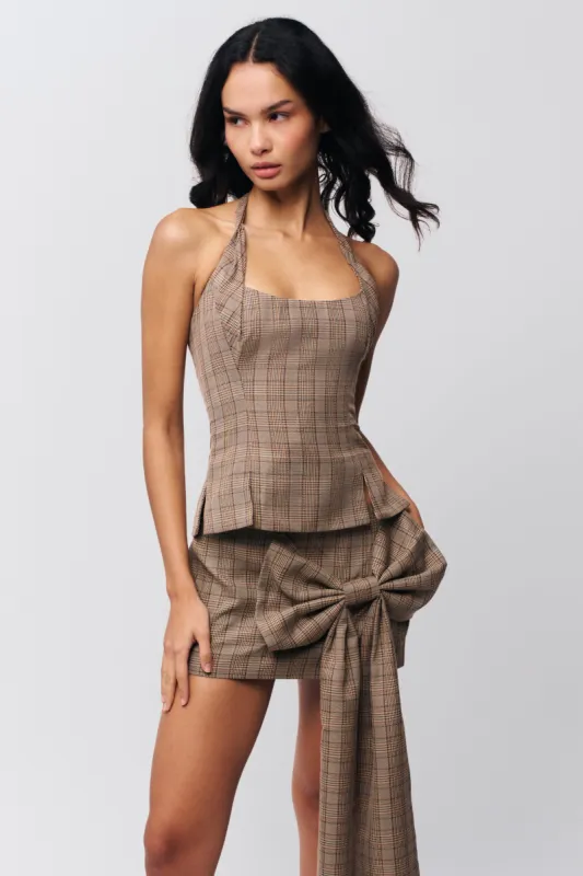 Twisted Halter Top sold by Guizio