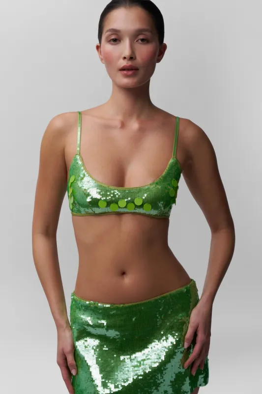 Paillette Bralette sold by Guizio