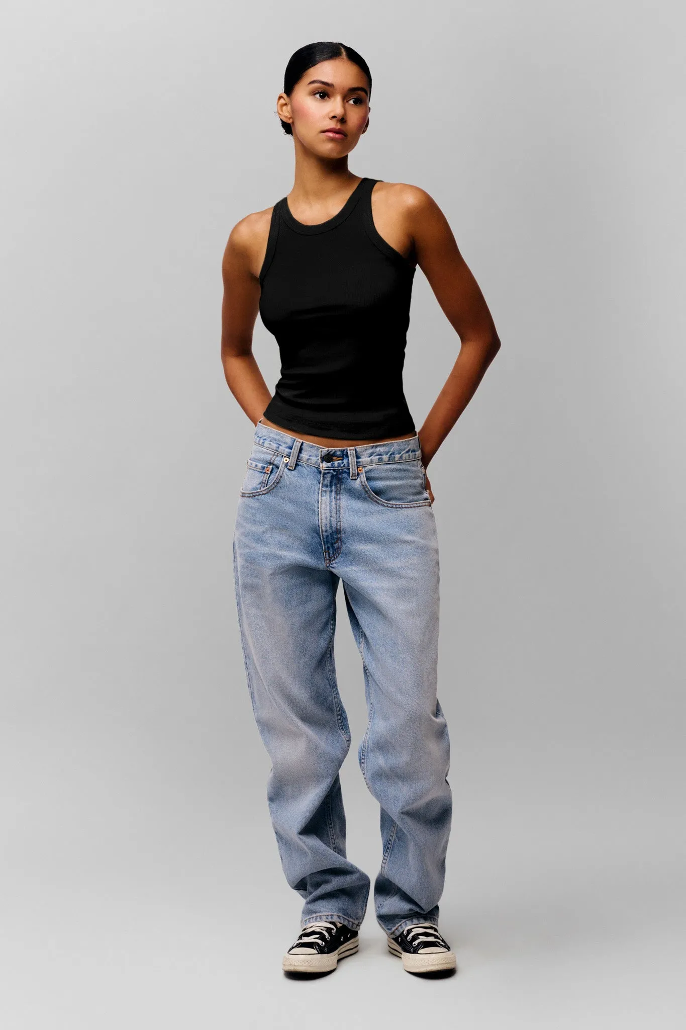 Full Length Cotton Tank sold by Guizio product image thumbnail 4