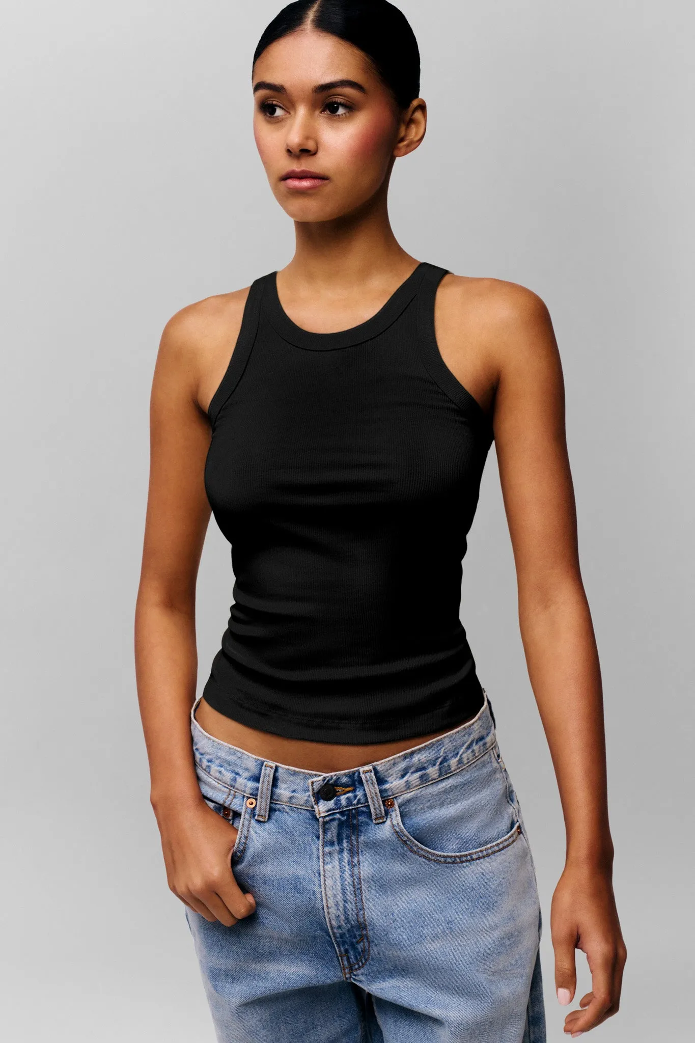Full Length Cotton Tank sold by Guizio product image thumbnail 3