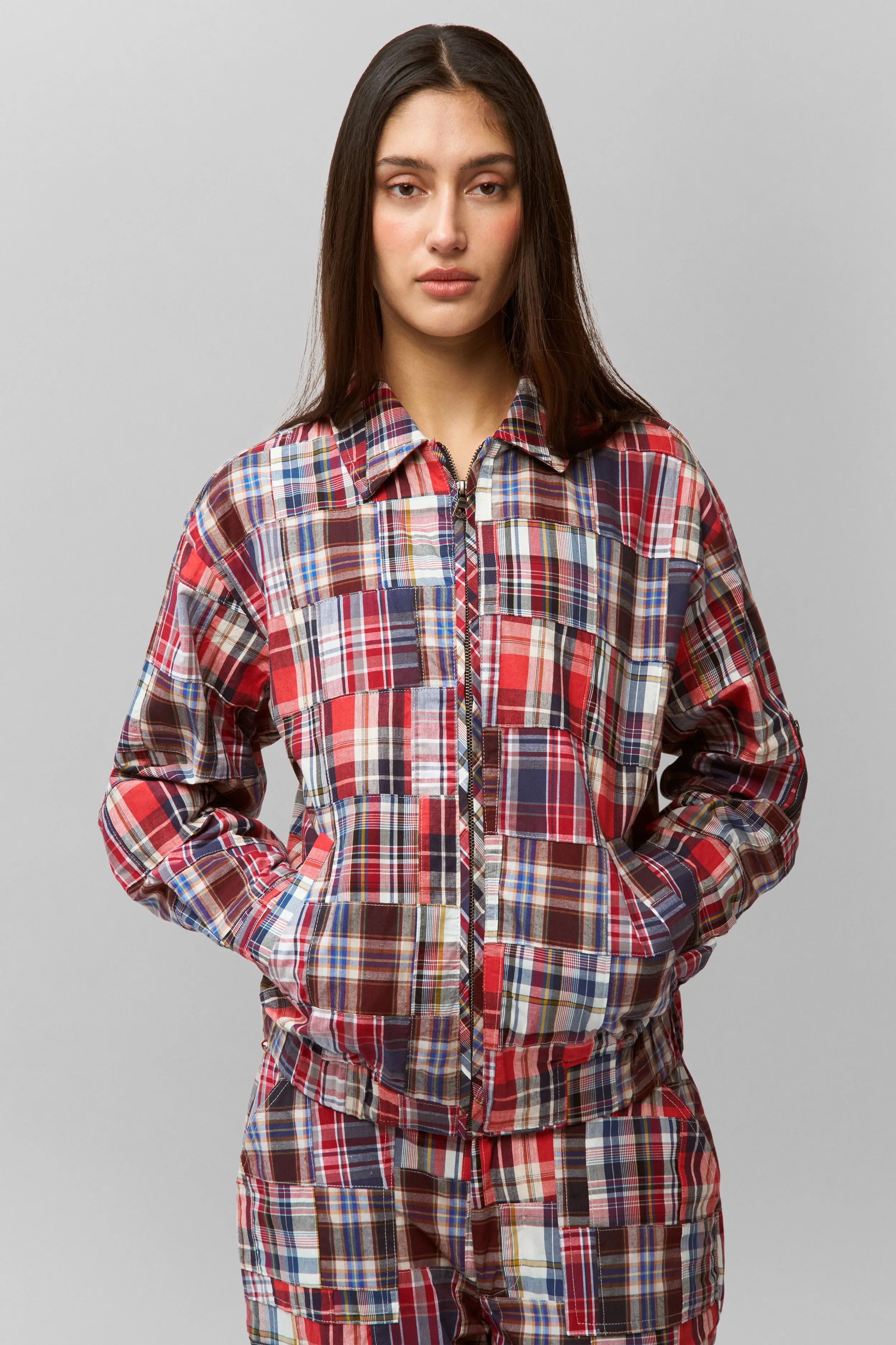 Adrian Patchwork Bomber sold by Guizio