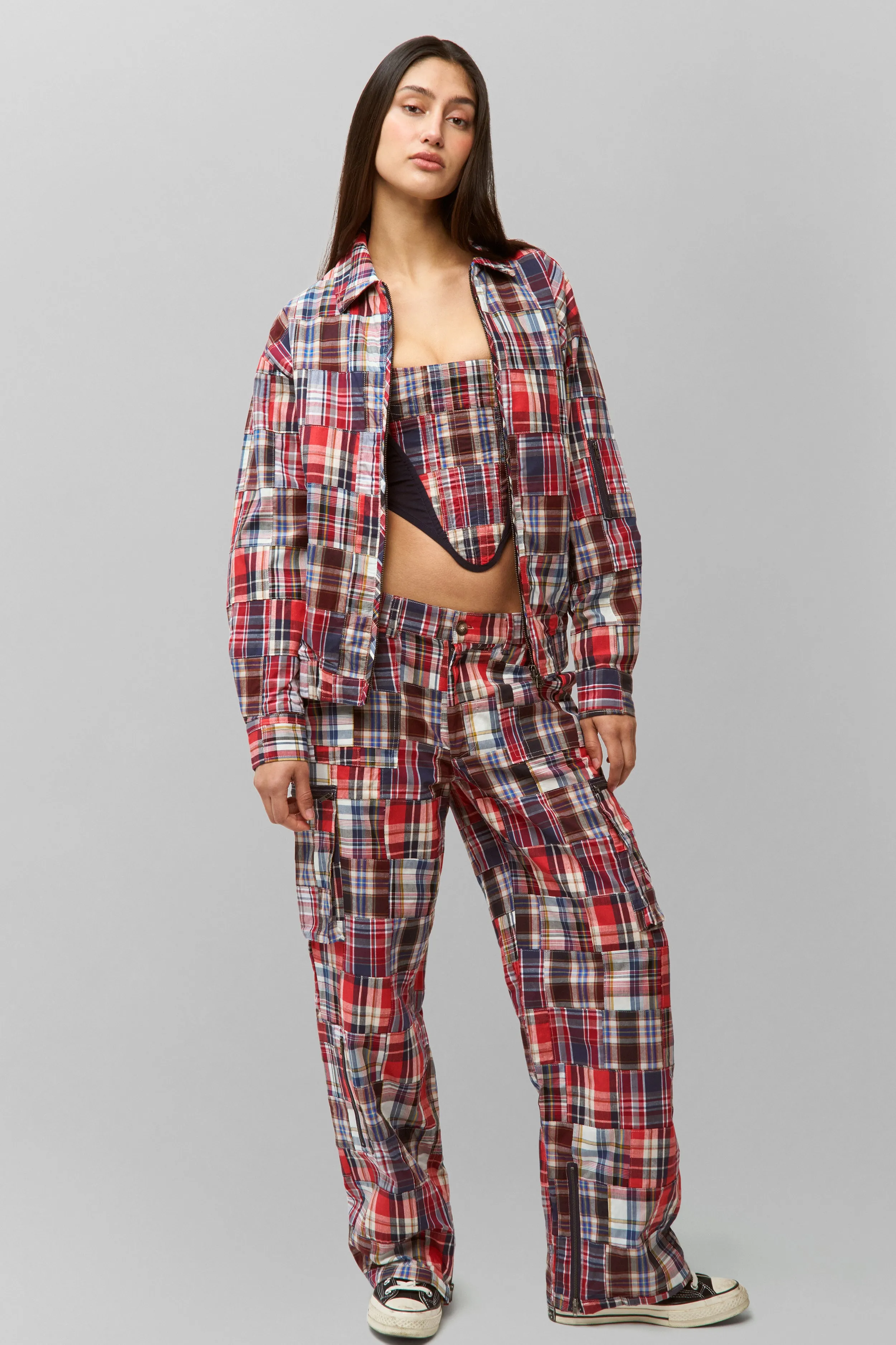 Adrian Patchwork Bomber sold by Guizio product image thumbnail 2